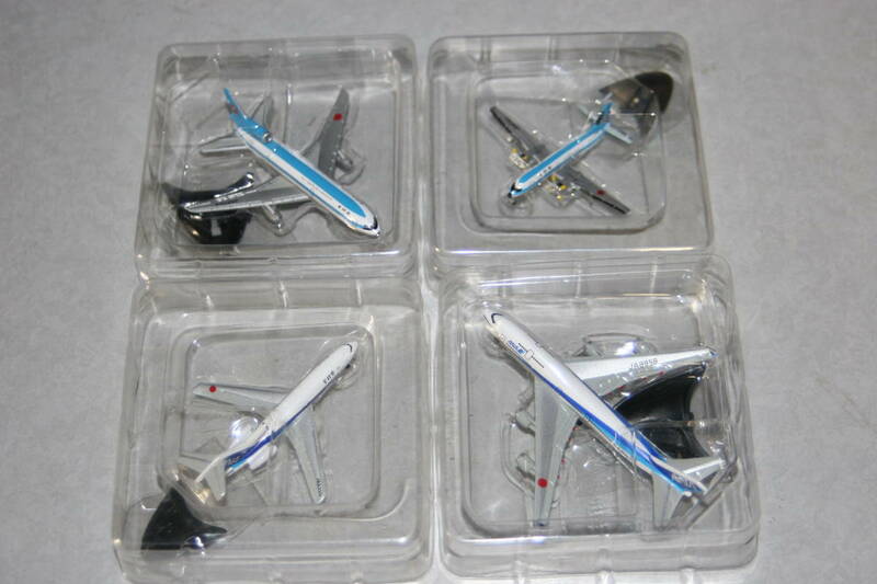ローソン限定 時代を彩ったANAの翼たち B747-400,B727,L-1011,YS11 ダイキャスト 4種