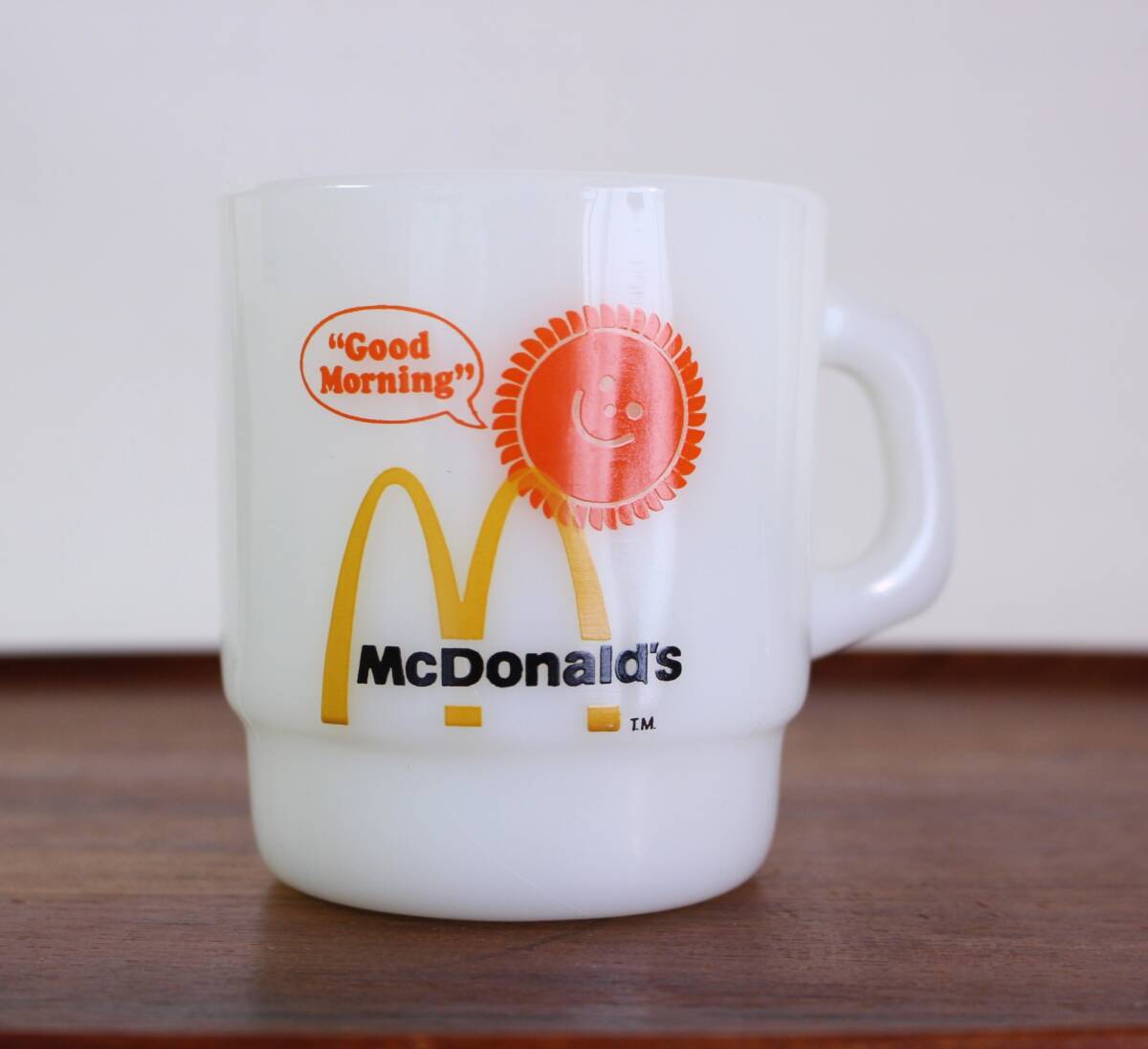 【定形外 送料無料】美品! ファイヤーキング アドマグ マクドナルド MAC マック マグ マグカップ ヴィンテージ アメリカ製 USA