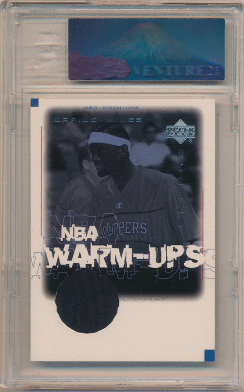 Darius Miles 2000-01 Upper Deck UD Encore NBA Warm-Ups RC Rookie VGR 86 ルーキーウォームアップカード ダリアス・マイルズ