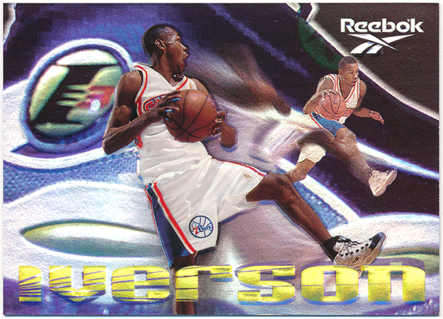 ☆ Allen Iverson NBA 1997-98 Skybox Reebok The Answer アレン・アイバーソン