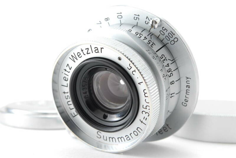 [A品] LEICA Summaron L 35mm F3.5＊前期型＊ズマロン＊10965