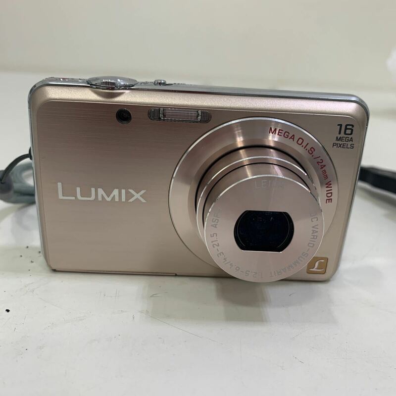 パナソニック Panasonic LUMIX DMC-FH8 ピンク バッテリー付き コンパクトデジタルカメラ 動作品　ルミックス 