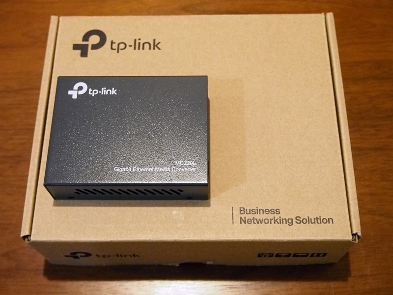 TP-Link 光回線 メディアコンバーター MC220L