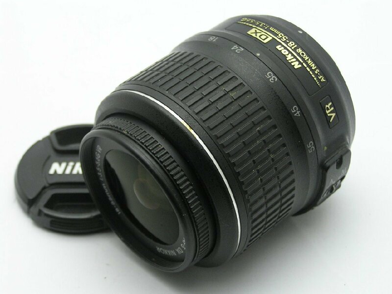 ★ハローカメラ★ 1236 Nikon DX AF-S NIKKOR ( 18-55mm F3.5-5.6G VR ) 難有 動作品 現状 1円スタート 即決有り