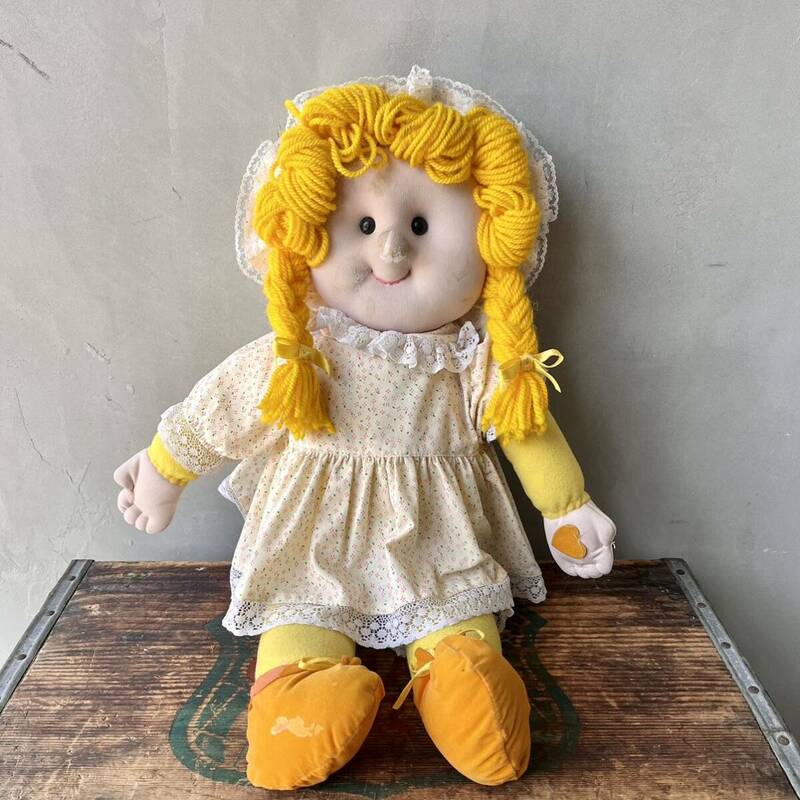 【USA vintage】Uneeda Doll Company Country Doll ユニーダ　ドール　人形 女の子 アメリカ　ビンテージ