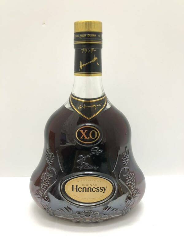 ■未開封　Hennessy COGNAC XO クリアボトル 金キャップ ヘネシー コニャック ブランデー 700ml 40%