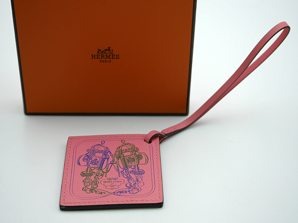 エルメス　HERMES　バッグチャーム　カレナノ　箱　美品