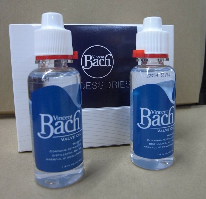 【新品・2本組】Bach(バック)・純正バルブオイル・USA製・1885・トランペット・メンテ・お手入れ用品・VALVEOIL