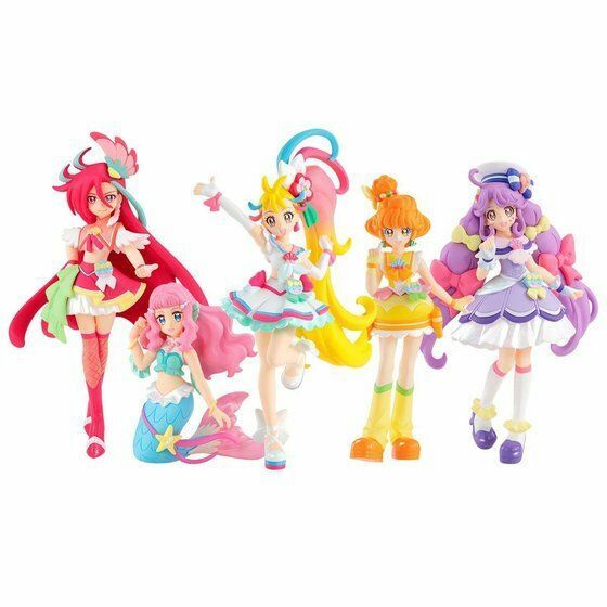 プレミアムバンダイ限定★トロピカル～ジュ！プリキュア　キューティーフィギュア PREMIUM SET★新品・未開封