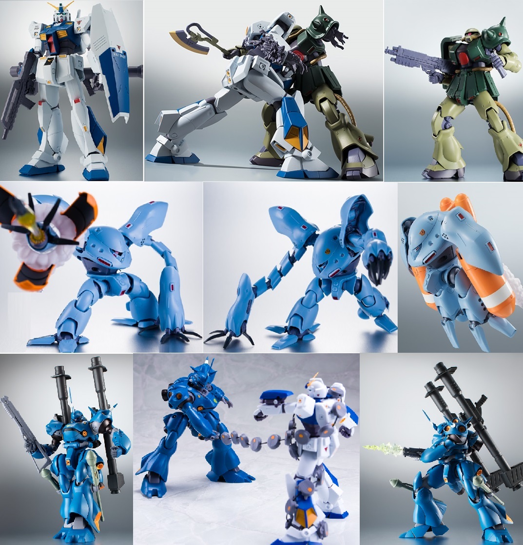 ★ ☆同梱OK☆ ROBOT魂 №234 NT-1 アレックス & №237 ザクⅡFZ & №246 ハイゴッグ & №252 ケンプファー 全4体 ★