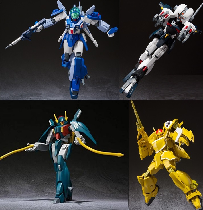 ★ ☆同梱OK☆ スーパーミニプラ SPT レイズナー【新品未開封】NEWレイズナー&ターミーネータポリス&エルダール＋ザカール（組立済）4体 ★