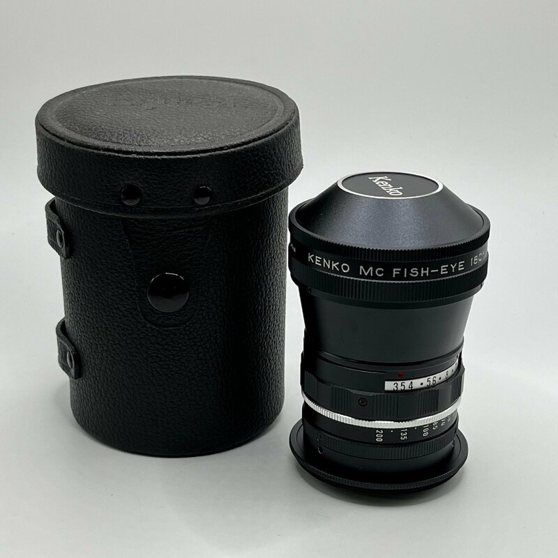 KENKO MC FISH-EYE 180° ケンコー MCフィッシュアイ 180度 フロントコンバージョンレンズ 魚眼レンズ 55mmフィルター径対応