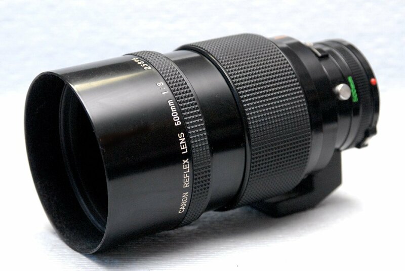 Canon キャノン純正 FDマウント専用 LEFLEX LENS 500mm 単焦点 高級望遠レンズ 1:8 超希少品