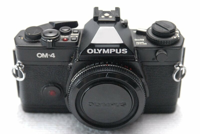 OLYMPUS オリンパス 最高峰 人気の高級一眼レフカメラ OM-4ボディ +（RB4付）希少な作動品 （腐食無し）