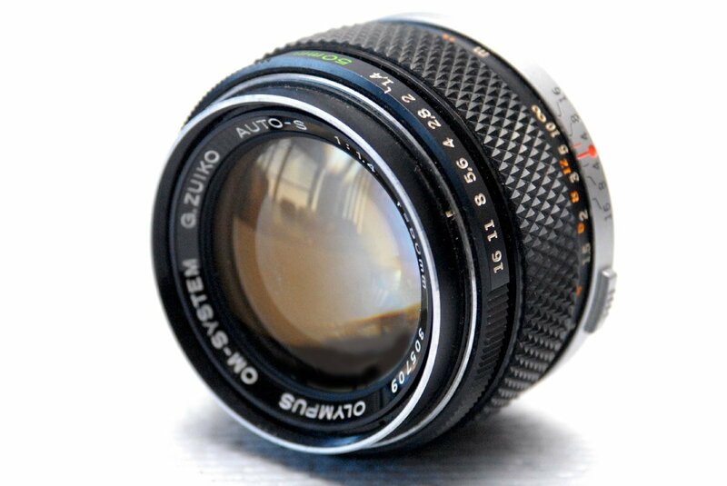 OLYMPUS オリンパス 純正 G.ZUIKO 50mm 高級単焦点レンズ 1:1.4 希少品