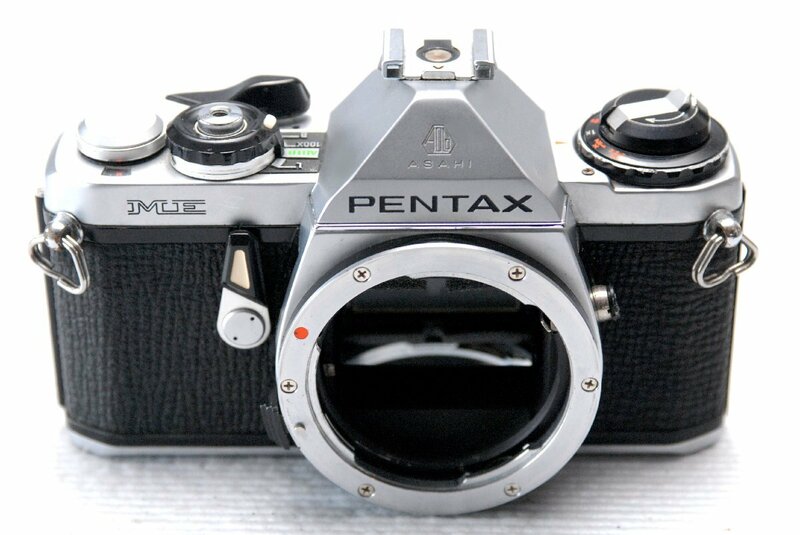（綺麗）PENTAX ペンタックス Kマウント専用 昔の高級一眼レフカメラ MEボディ 希少な作動品（腐食なし）