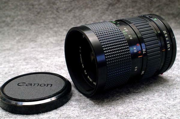 Canon キャノン純正 FD 35-70mm MF ズームレンズ 1:4 希少な作動品