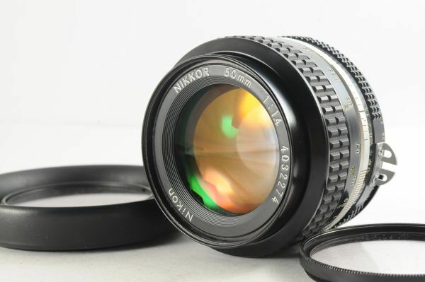 ★極上美品★ニコン NIKON Ai NIKKOR 50mm f1.4 清潔感ある綺麗な外観！クリアーな光学！0605