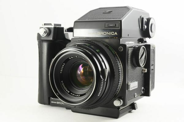 ★極上美品★ZENZA BRONICA ゼンザブロニカ ETR ZENZANON MC 75mm F2.8 使用感の少ない素晴らしい外観！クリアーな光学！0613