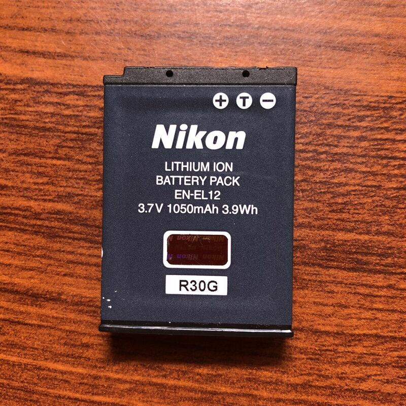 送料無料　満充電後電圧測定　EN-EL12 Nikon 純正品