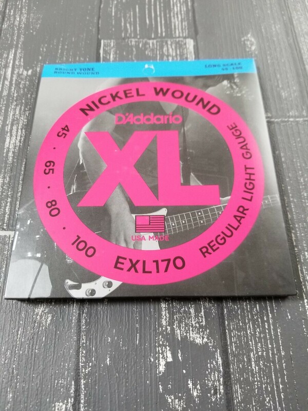 ★新品　D'Addario ダダリオ ベース弦 ニッケル EXL170