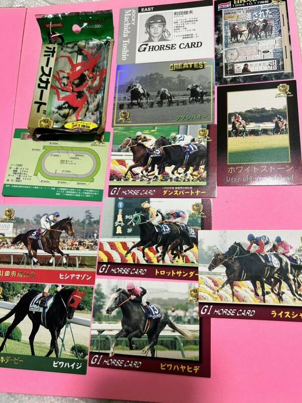 ☆競馬・Gホースカード 10枚入☆日刊スポーツ出版社