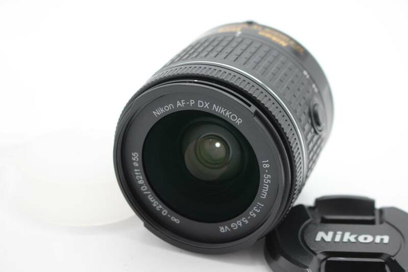 極上品◆Nikon ニコン AF-P NIKKOR DX 18-55mm F3.5-5.6G VR◆0604