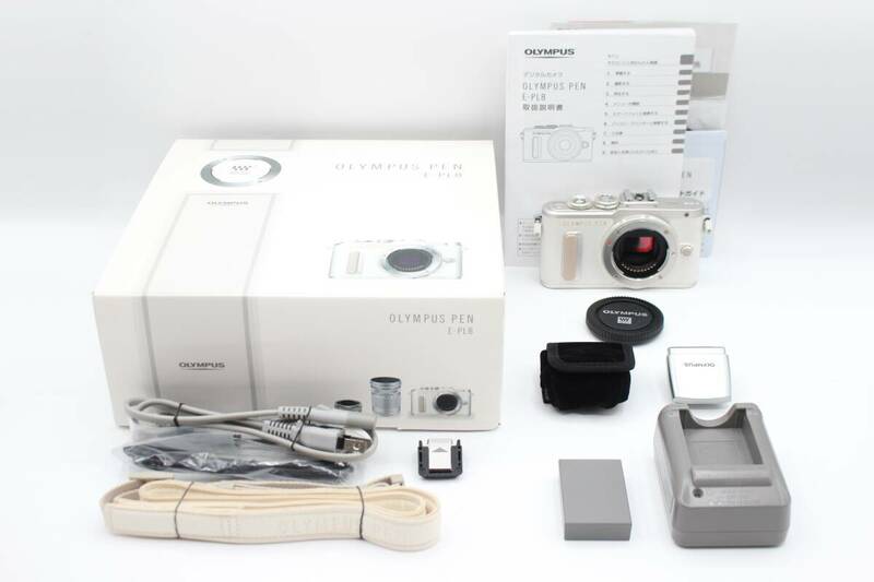 極上品◆OLYMPUS オリンパス PEN E-PL8 ボディ◆シャッター数7282枚のみ♪0606