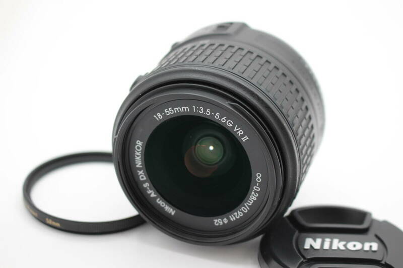 極上品◆Nikon ニコン AF-S DX NIKKOR 18-55mm F3.5-5.6 G VR II◆0611