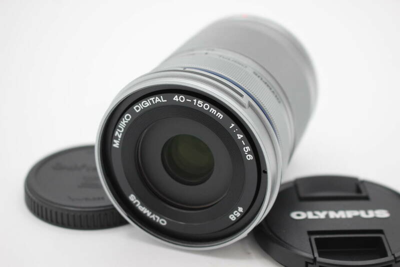 極上品◆OLYMPUS オリンパス M.ZUIKO DIGITAL ED 40-150mm F4-5.6 R◆説明書付♪0614