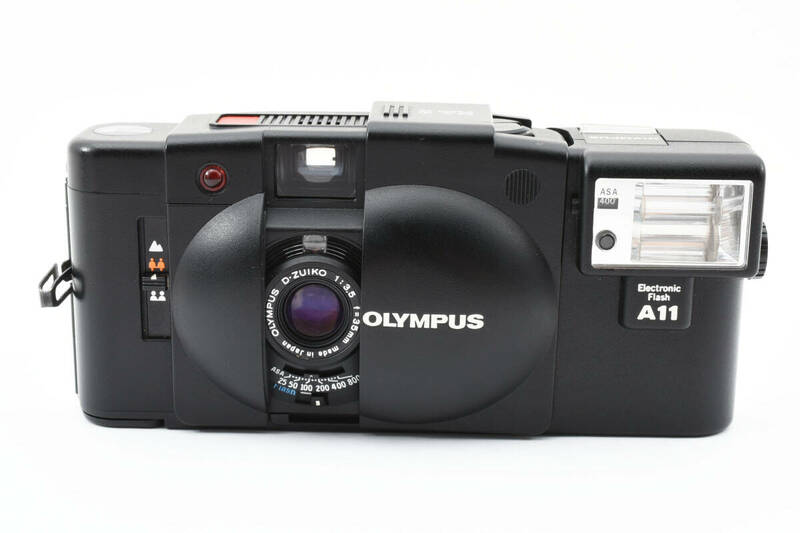 ■ 美品 ■ オリンパス OLYMPUS XA2 + A11 シャッター・フラッシュOK 《完動品》　#C1051