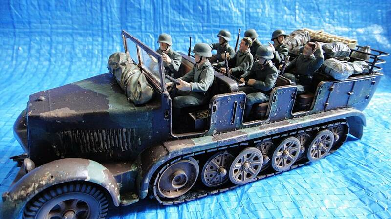 1/35　お安く売切　最後の1台　ドイツ8人乗りカーゴ　ジヤンク扱いで