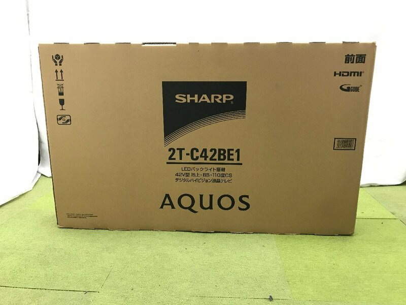 新品未開封 シャープ SHARP アクオス AQUOS 薄型 液晶テレビ 42型 FHD 外付けHDD対応 直下型LEDバックライト 2T-C42BE1 05109S