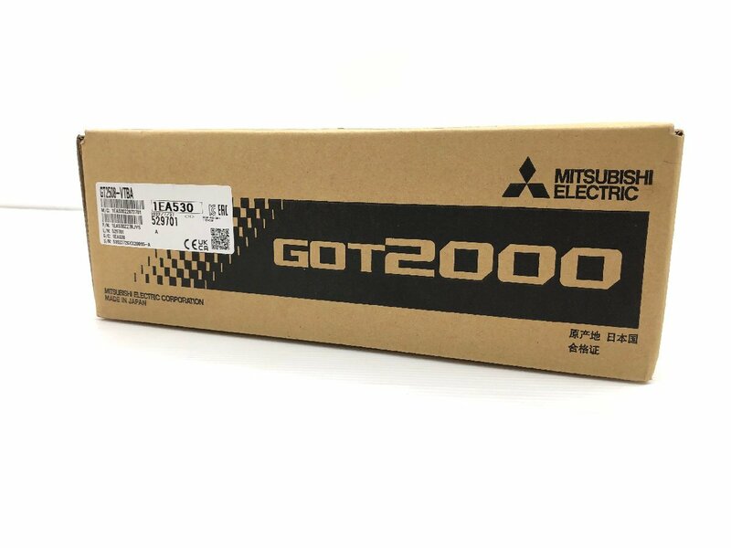 新品未開封 MITSUBISHI 三菱 GOT2000 グラフィックオペレーションターミナル 8.4型 VGA TFTカラー液晶 GT2508-VTBA 2022年製 05034MA