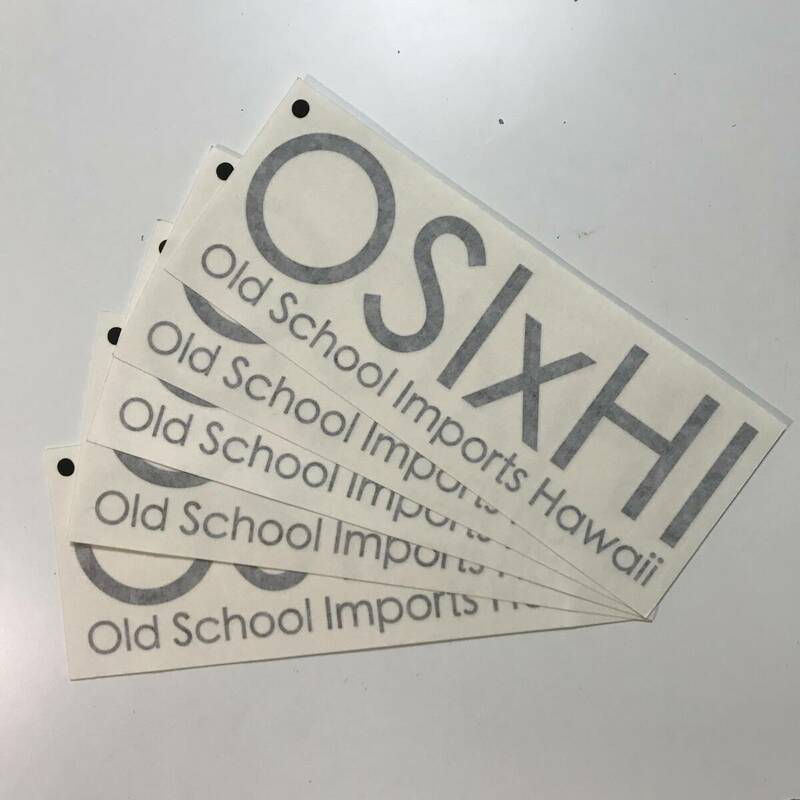 OLD SCHOOL IMPORTS HAWAII OSIxHI オールド スクール インポーツ ハワイ IN4MATION 808ALLDAY USDM HDM ②