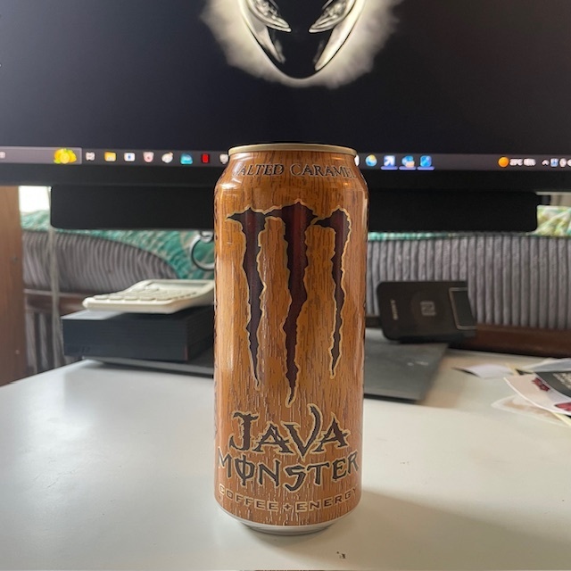 【海外版】JAVA MONSTER ENERGY SALTED CARAMEL ジャバ モンスター ソルテッド キャラメル 塩キャラメル コーヒー味 無炭酸 国内未発売