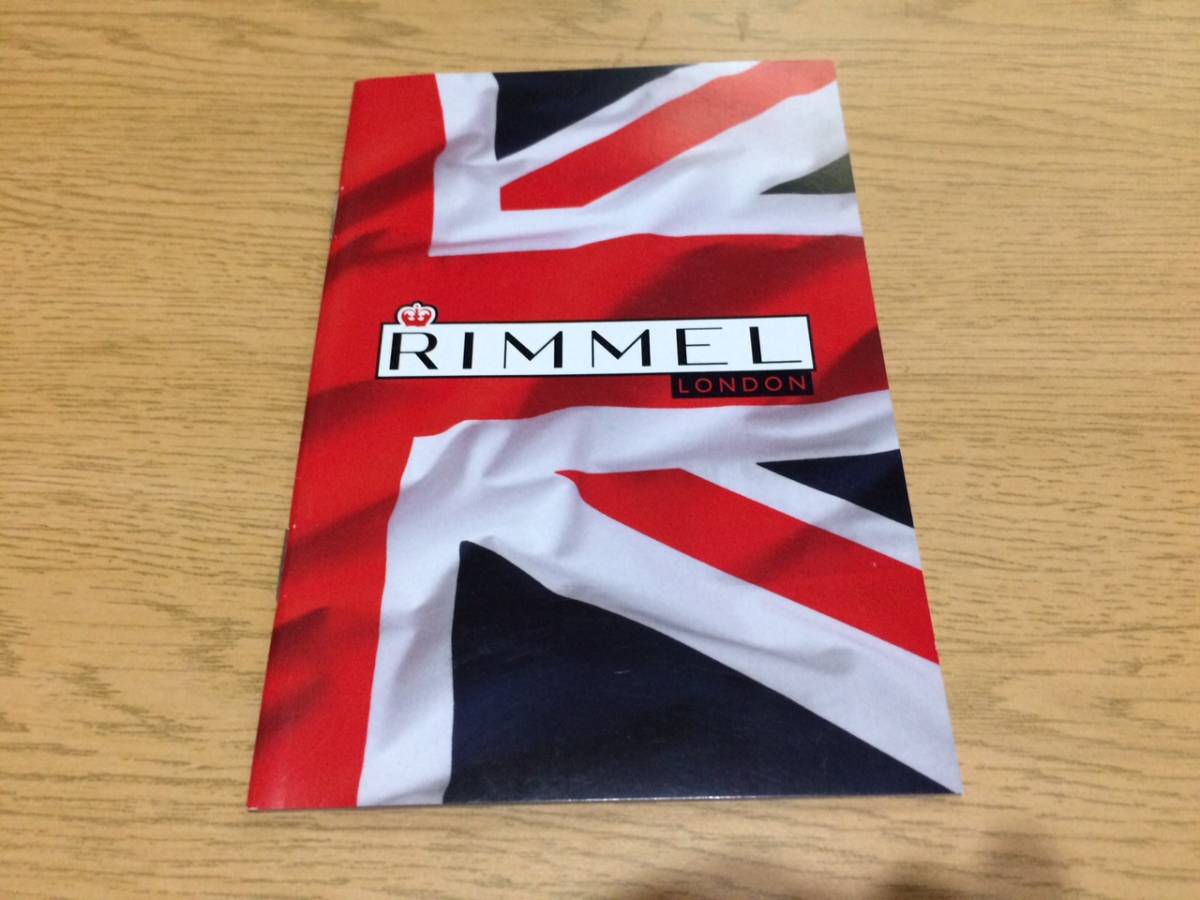 RIMMEL LONDON 小冊子 7RWKAB
