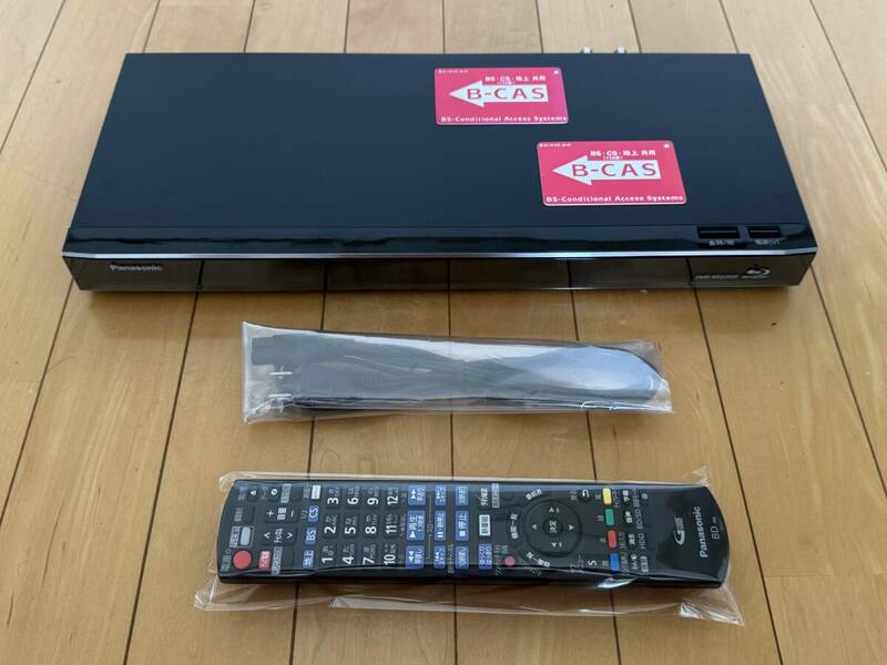 【HDD容量：2TB 新品WD製HDD交換済】★Panasonic DMR-BRG2020 6番組同時録画＆全録機★《純正リモコン付き》★2016年製