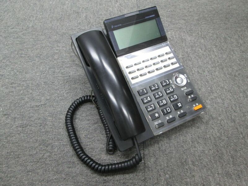 14【ビジネスホン】 サクサSaxa 18キーボタン電話機 「TD510(K」★撤去まで使用