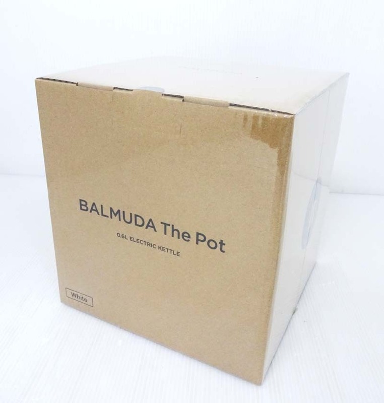 未開封品!! BALMUDA バルミューダ The Pot 電気ケトル K07A-WH ホワイト