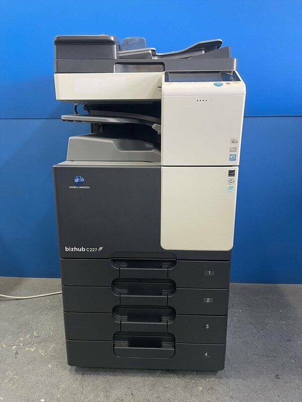 カウンター27914枚 KONICA MINOLTA/コニカミノルタ bizhub C227#2300238 