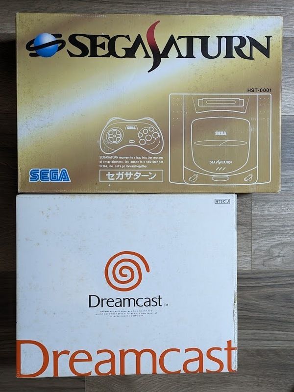 全2本 SEGA SATURN セガサターン Dreamcast ドリームキャスト レトロ ゲーム セガ SEGA 本体