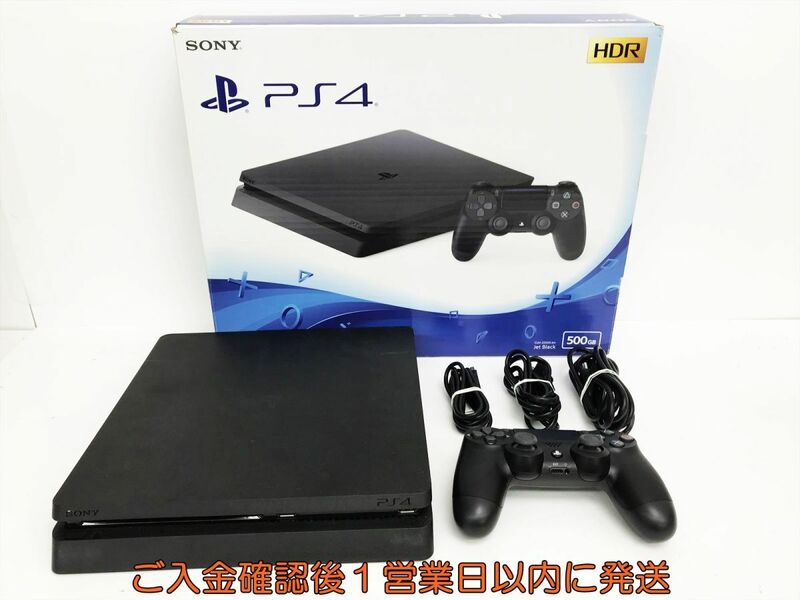 【1円】PS4 本体 セット 500GB ブラック SONY PlayStation4 CUH-2200A 初期化/動作確認済 プレステ4 M05-345sy/G4