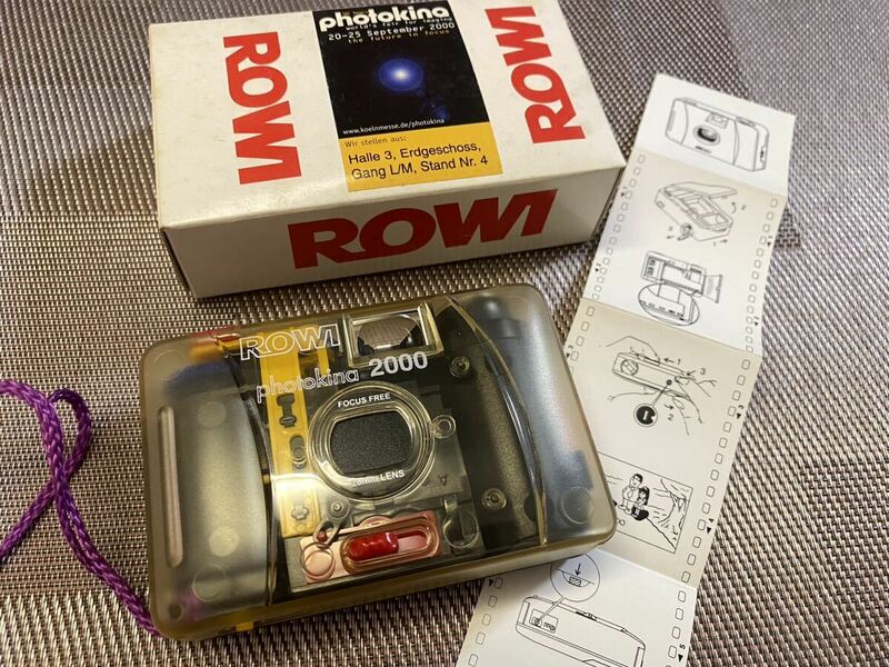 Rowi Photokina 2000 フォトキナ配布品　フイルムカメラ