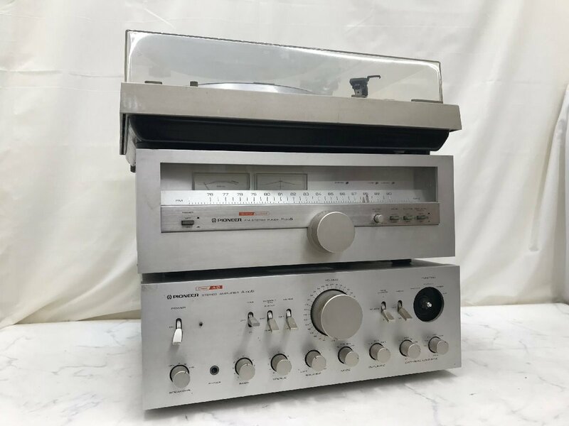 Y1978　現状品　オーディオ機器　システムコンポ　Pioneer　パイオニア　A-006 / F-005 / PL-340