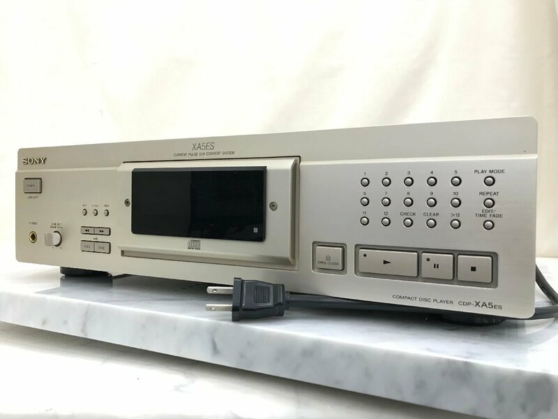 Y2008　中古品　オーディオ機器　CDプレーヤー　SONY　ソニー　CDP-XA5ES