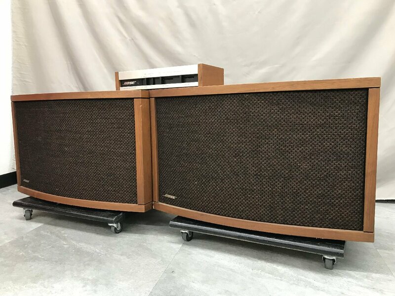 Y2021　中古品　オーディオ機器　スピーカー　BOSE　ボーズ　901 SERIES Ⅳ　イコライザー付き　　【2個口発送】