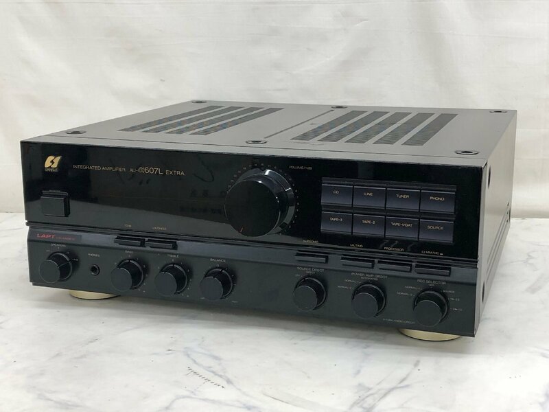 Y2071　ジャンク品　オーディオ機器　プリメインアンプ　SANSUI　サンスイ　山水　AU-a607L EXTRA