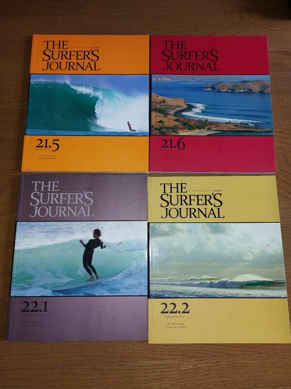 TSJ ザサーファーズジャーナル 4冊セット　日本語版　サーフィン関連本