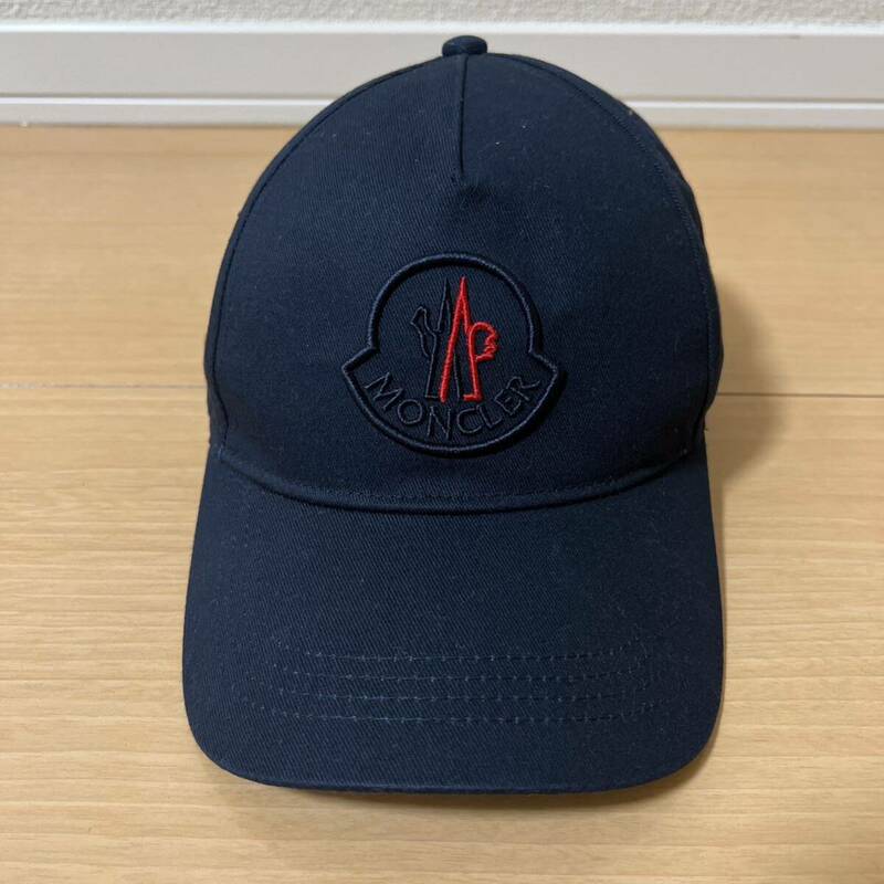 MONCLER BASEBALL Cap モンクレール ベースボール キャップ ネイビー